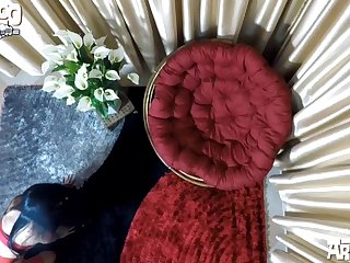 Can Finally Take Off These Shoes. She Slowly Slipped